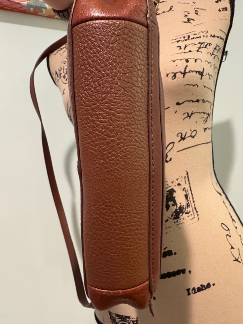 Fossil Leather Crossbody Bag in Rust - Picture 10 of 16
